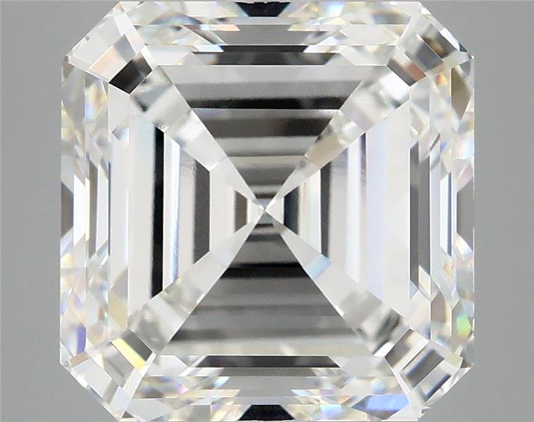 8.09ct F VVS2 Good Cut Asscher Lab Grown Diamond