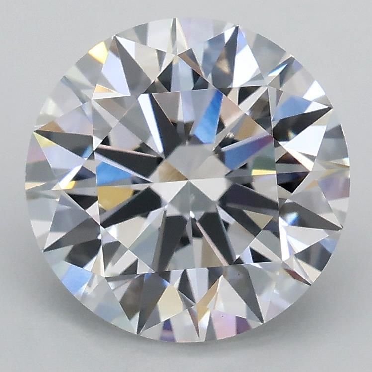 2.40ct D VVS2 Rare Carat Ideal Cut Round Lab Grown Diamond