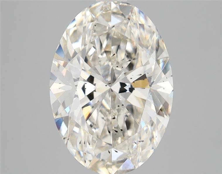 2.80ct H SI2 Rare Carat Ideal Cut Oval Lab Grown Diamond