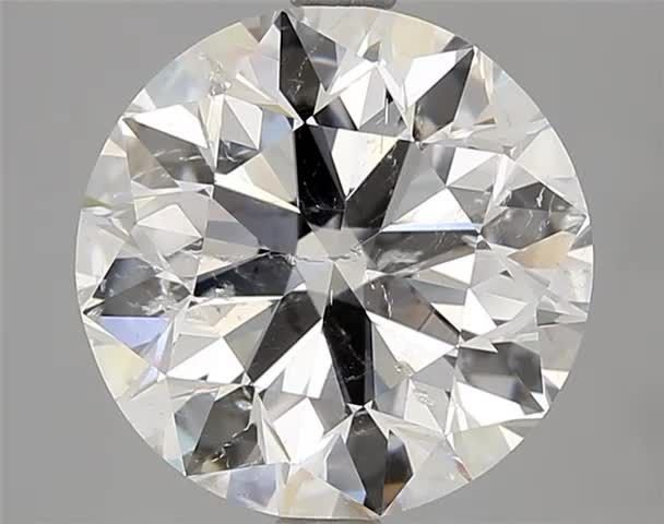 3.63ct G SI2 Excellent Cut Round Diamond