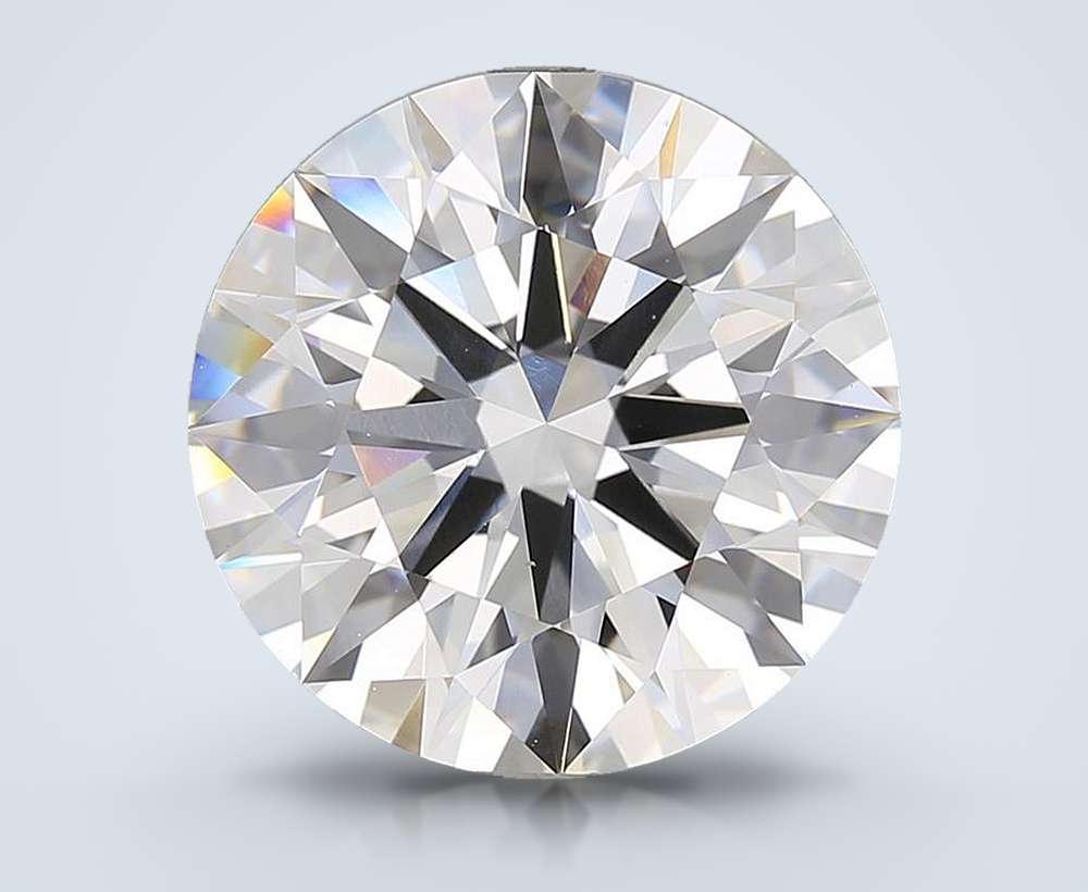 9.02 Carat Round Lab Diamond