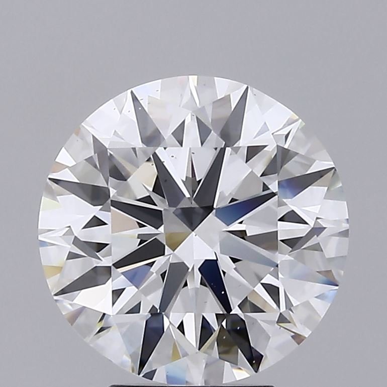 4.71ct D VS2 Rare Carat Ideal Cut Round Lab Grown Diamond