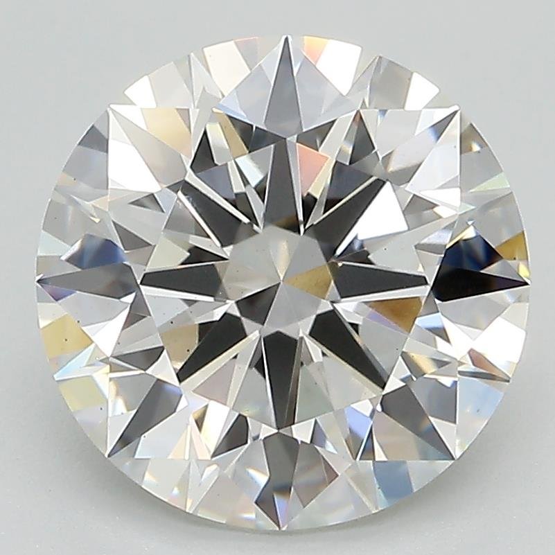 3.72ct G VS2 Rare Carat Ideal Cut Round Lab Grown Diamond