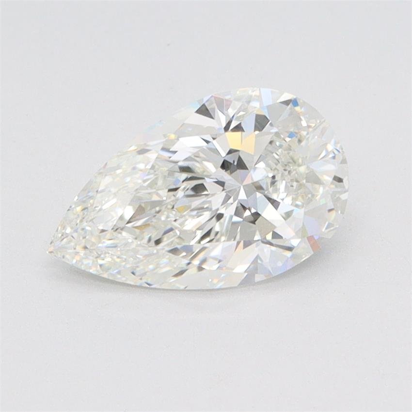 1.06ct H VVS2 Rare Carat Ideal Cut Pear Lab Grown Diamond