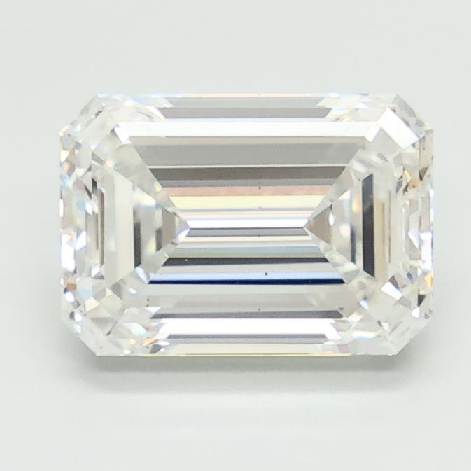 2.10ct E VS2 Rare Carat Ideal Cut Emerald Lab Grown Diamond