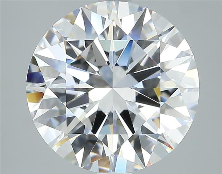 4.22ct F VS1 Rare Carat Ideal Cut Round Diamond