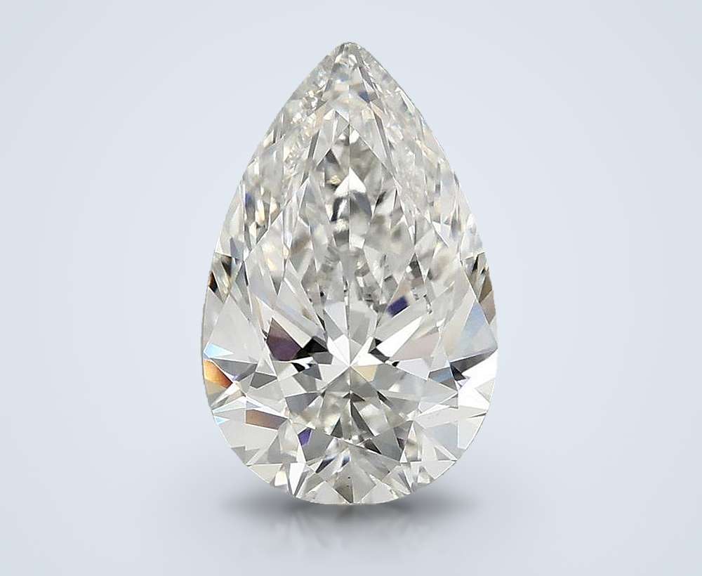 2.58 Carat Pear Lab Diamond