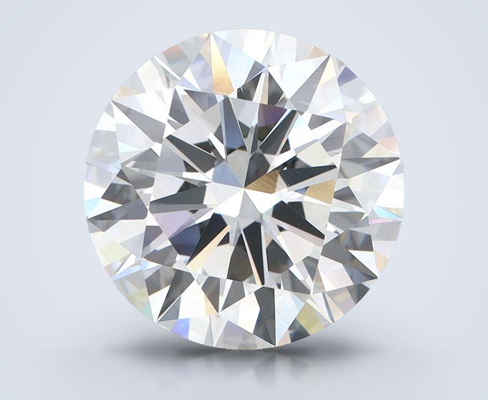5.09 Carat Round Lab Diamond