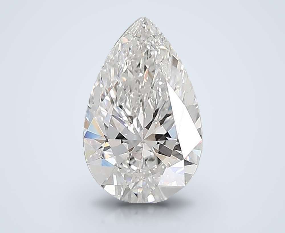 4.51 Carat Pear Lab Diamond