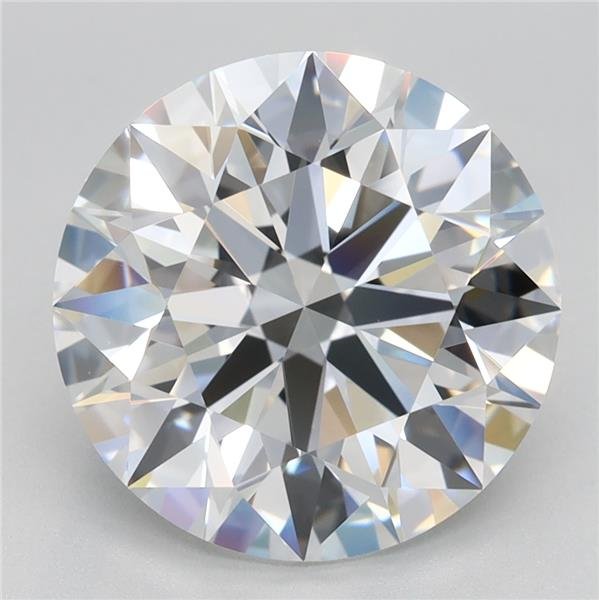 4.28ct E VVS1 Rare Carat Ideal Cut Round Lab Grown Diamond