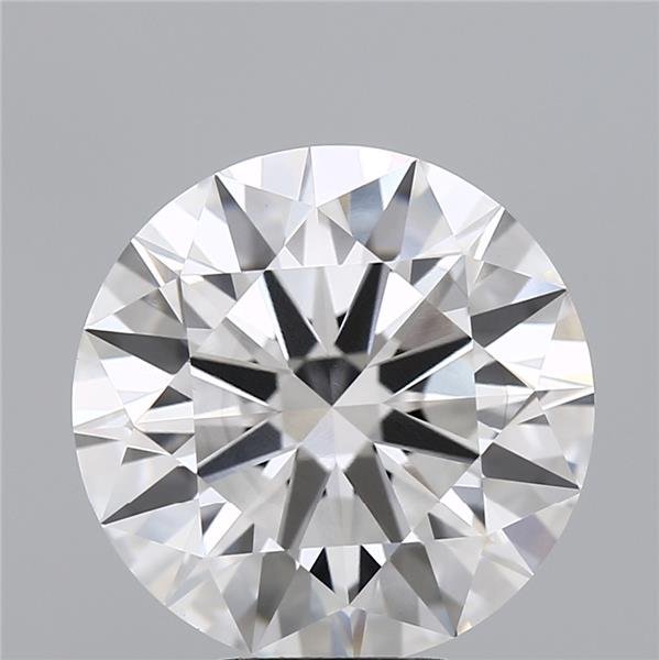 6.10ct H VVS2 Rare Carat Ideal Cut Round Lab Grown Diamond