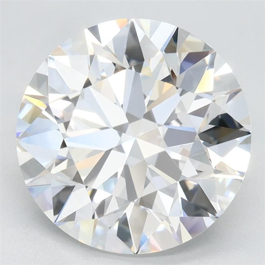 3.78ct E VVS1 Rare Carat Ideal Cut Round Lab Grown Diamond