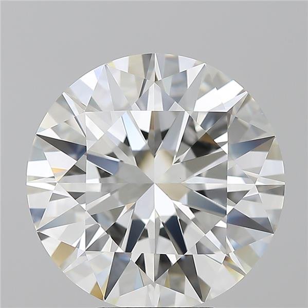 6.05ct H VS1 Rare Carat Ideal Cut Round Diamond