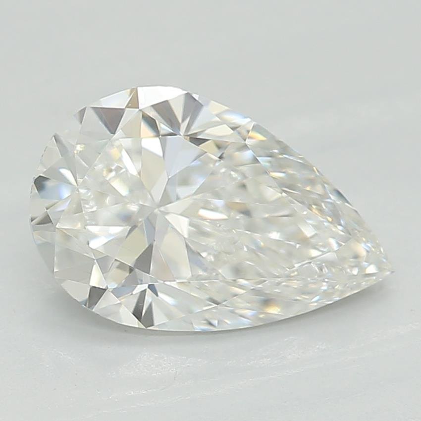 0.81ct E VS1 Rare Carat Ideal Cut Pear Lab Grown Diamond