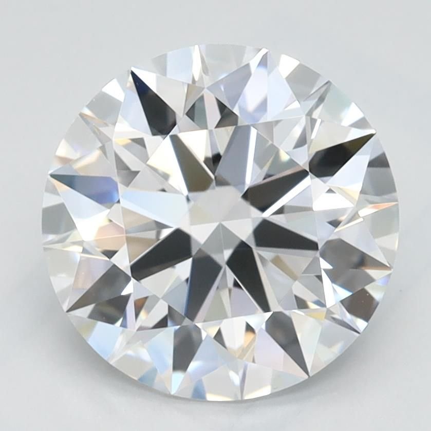 2.11ct D VVS1 Rare Carat Ideal Cut Round Lab Grown Diamond