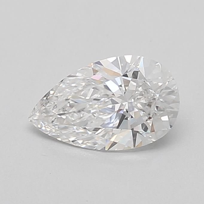 0.85ct D VVS2 Rare Carat Ideal Cut Pear Lab Grown Diamond