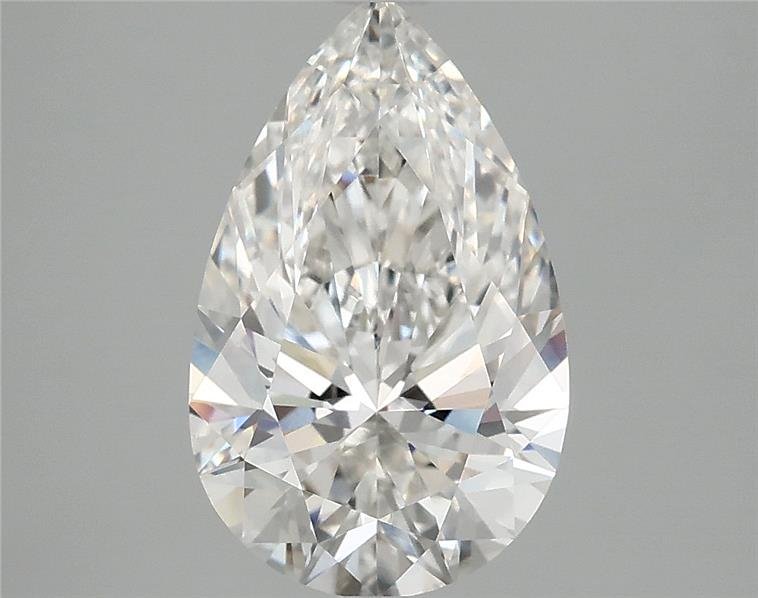 3.00 Carat Pear Lab Diamond