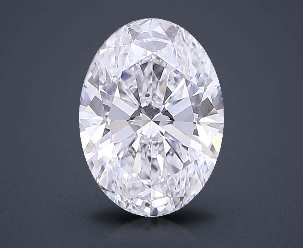 3.20 Carat Oval Lab Diamond