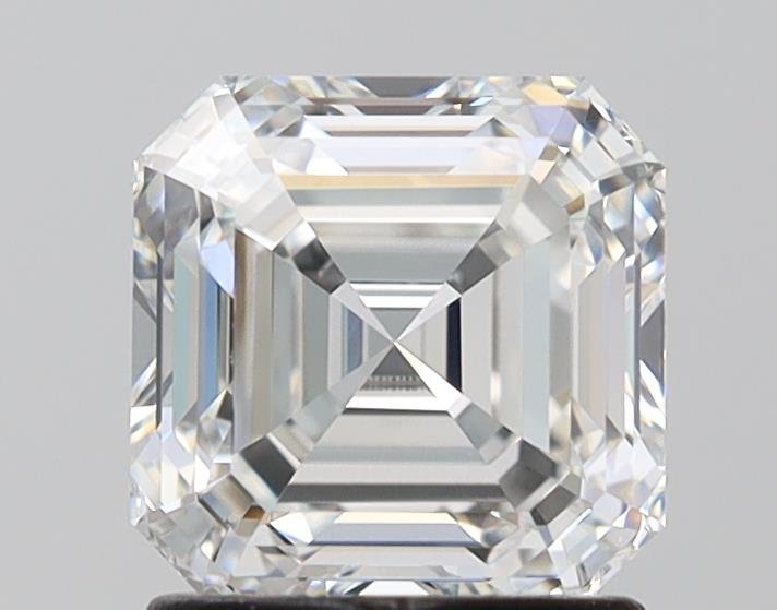 1.59ct F VS1 Rare Carat Ideal Cut Asscher Lab Grown Diamond