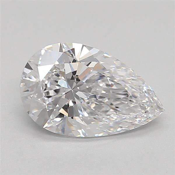 0.95ct D VVS2 Rare Carat Ideal Cut Pear Lab Grown Diamond