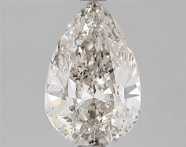 2.00ct K SI2 Rare Carat Ideal Cut Pear Diamond