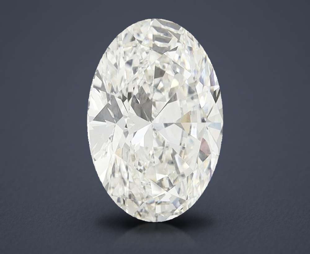 7.01 Carat Oval Lab Diamond