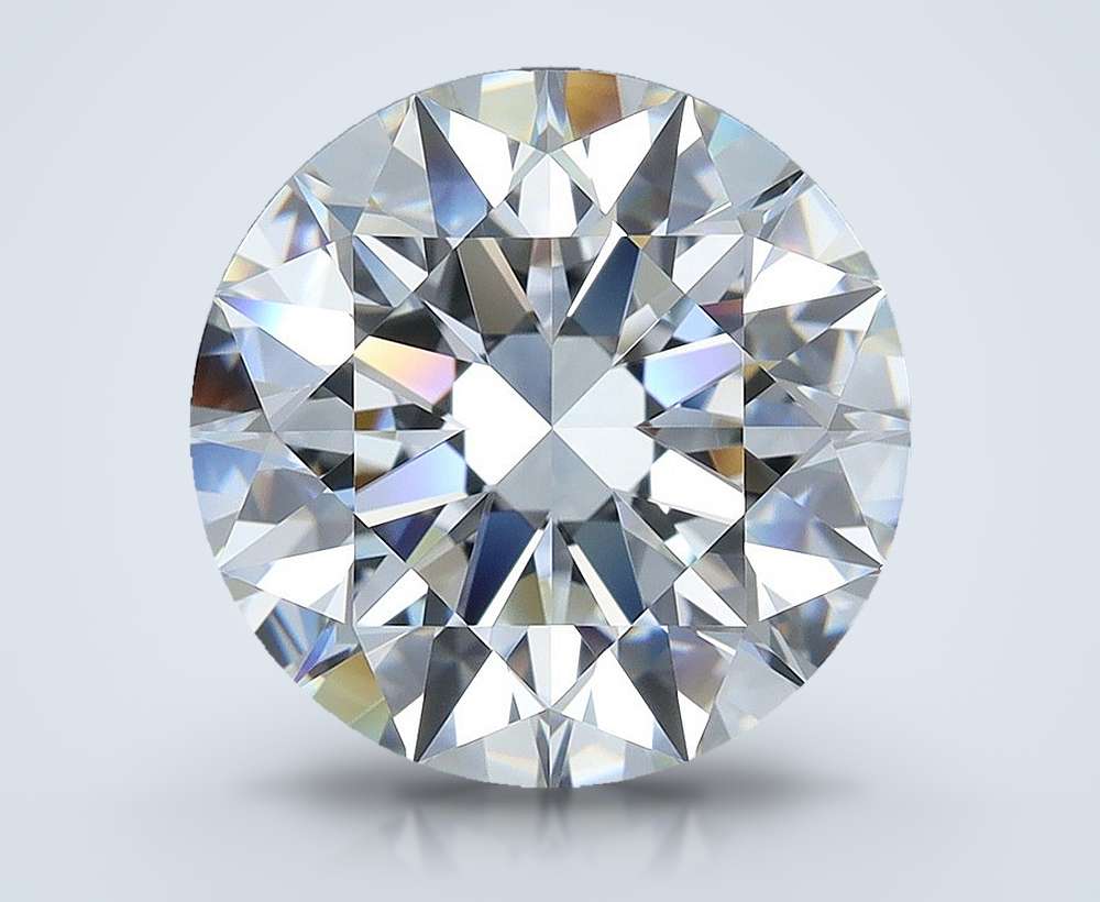 6.02 Carat Round Natural Diamond