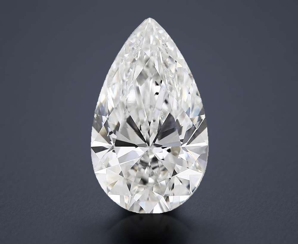 5.24 Carat Pear Lab Diamond