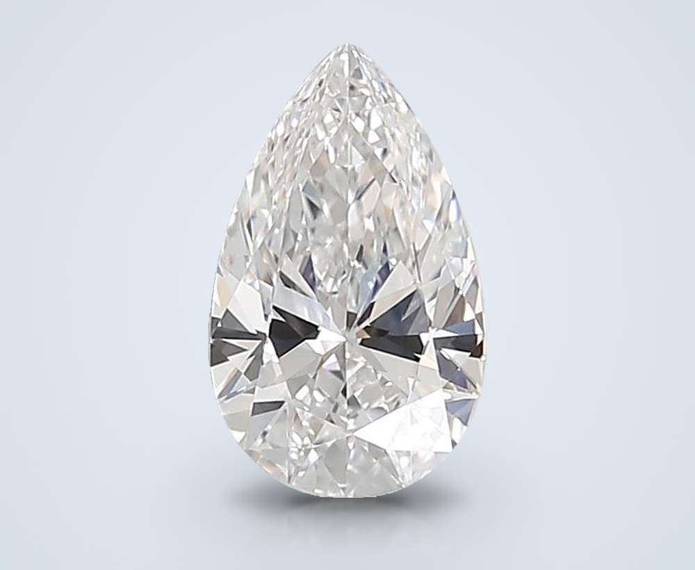 1.00 Carat Pear Lab Diamond