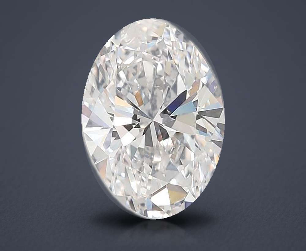 3.26 Carat Oval Lab Diamond