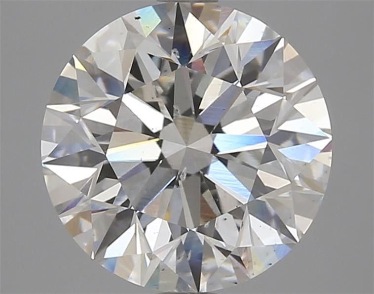 3.93ct G SI1 Excellent Cut Round Lab Grown Diamond