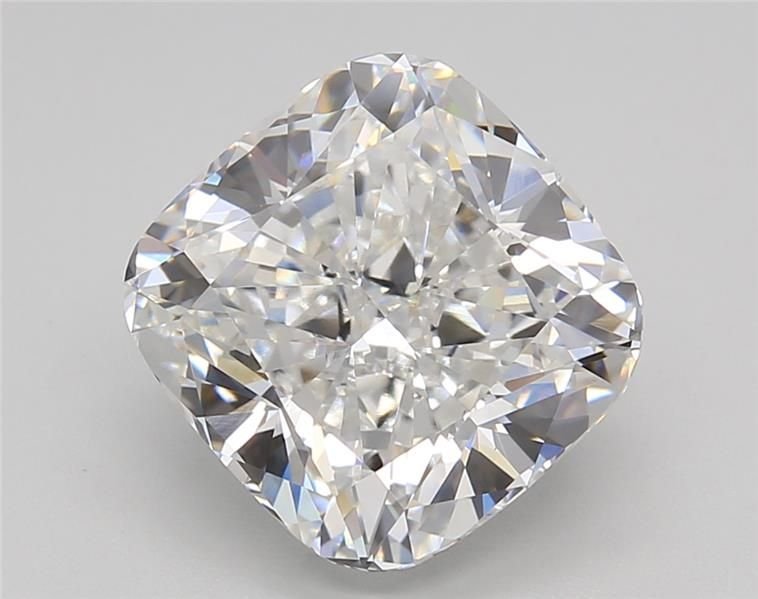 5.02ct E VS1 Rare Carat Ideal Cut Cushion Lab Grown Diamond