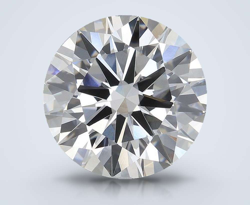 4.02 Carat Round Lab Diamond
