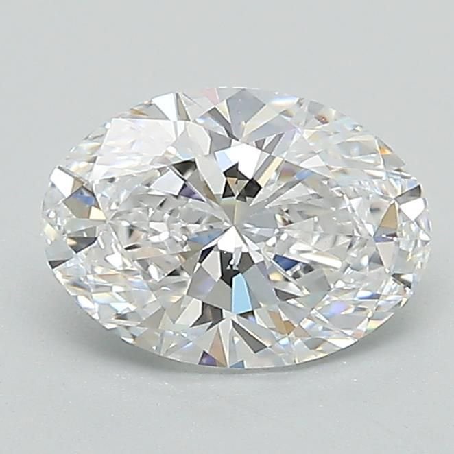 1.06ct D VVS2 Rare Carat Ideal Cut Oval Lab Grown Diamond