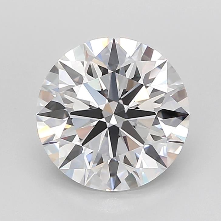 3.43ct D FL Ideal Cut Round Lab Grown Diamond