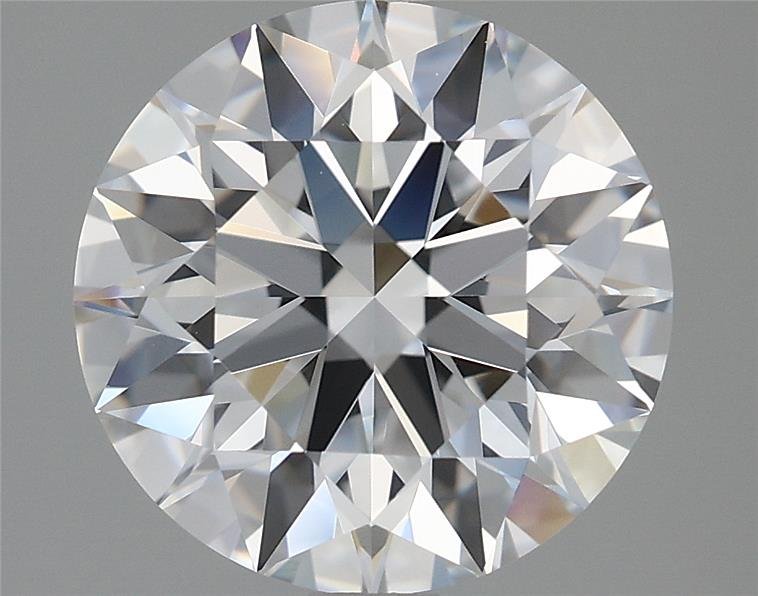 3.06ct E IF Rare Carat Ideal Cut Round Lab Grown Diamond