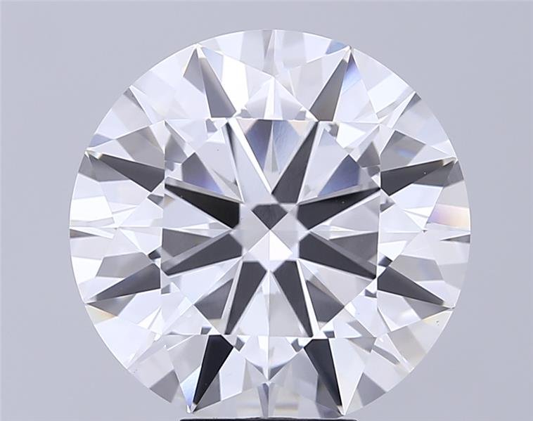 8.24ct E VVS2 Excellent Cut Round Lab Grown Diamond