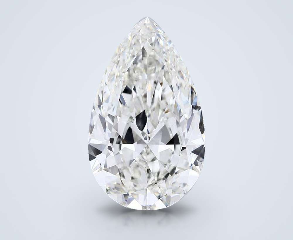 15.28 Carat Pear Lab Diamond