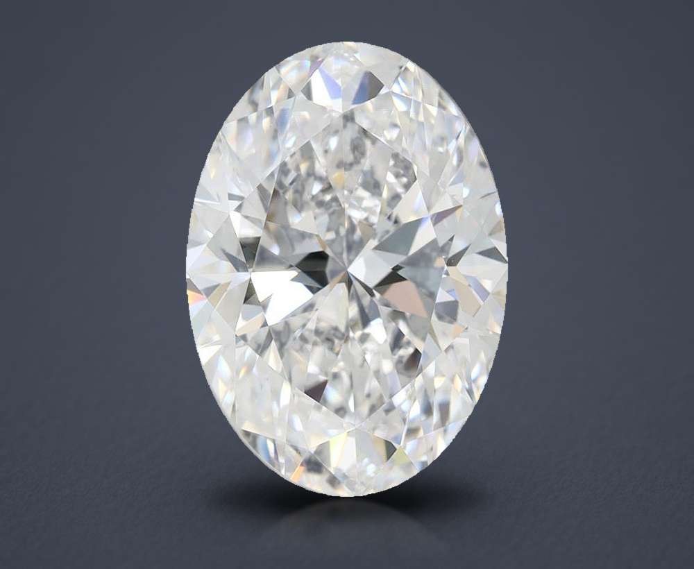 3.70 Carat Oval Lab Diamond