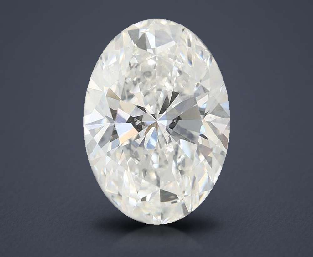 4.03 Carat Oval Lab Diamond