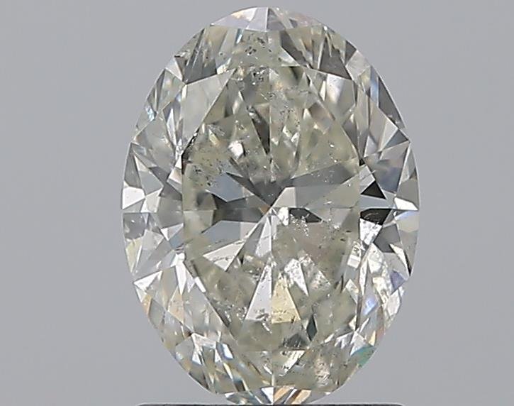 1.52ct J SI2 Rare Carat Ideal Cut Oval Diamond