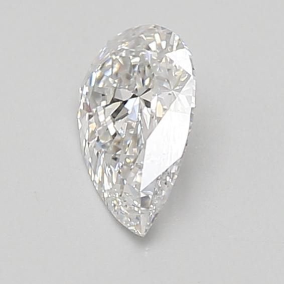 0.79ct D VS2 Rare Carat Ideal Cut Pear Lab Grown Diamond