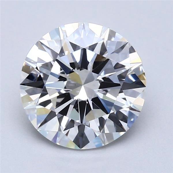 2.00ct E VS2 Rare Carat Ideal Cut Round Diamond