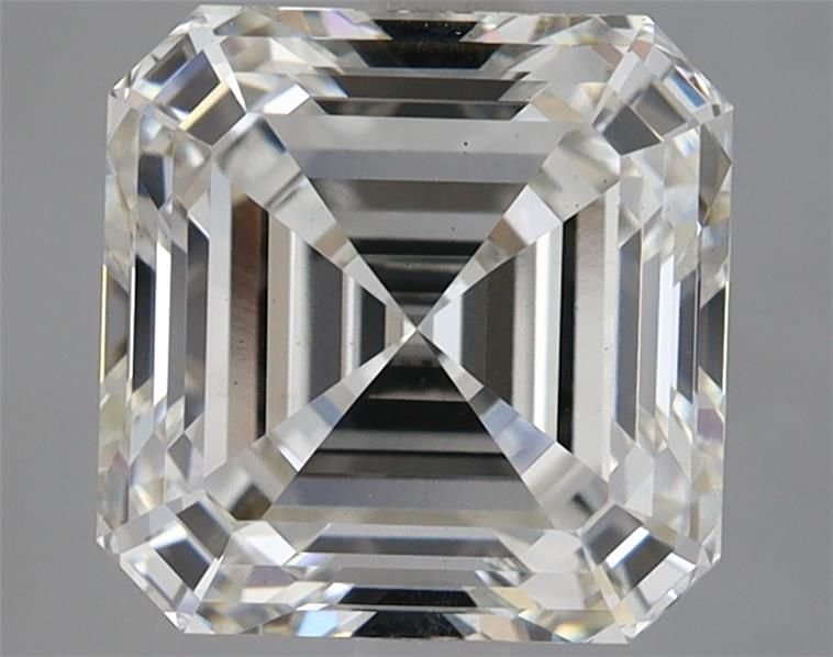 3.59ct I VS2 Rare Carat Ideal Cut Asscher Lab Grown Diamond