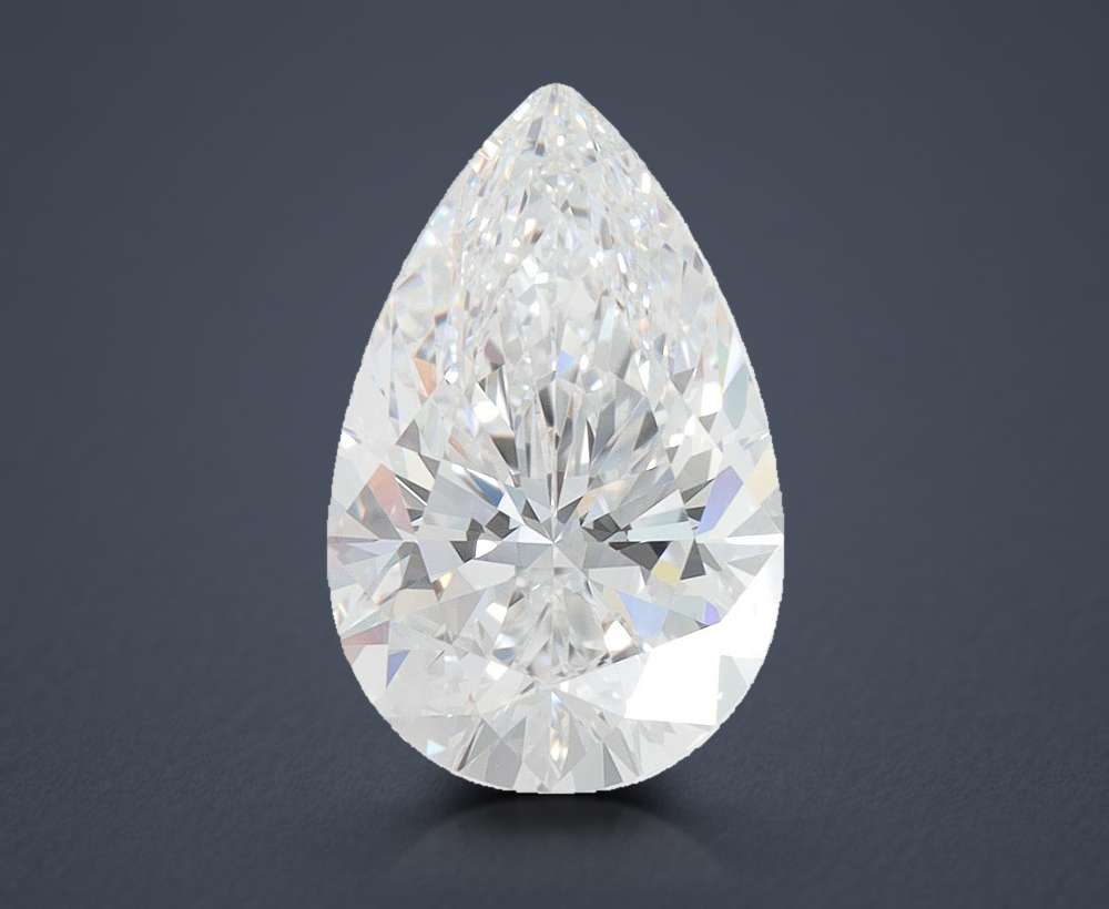 3.26 Carat Pear Lab Diamond