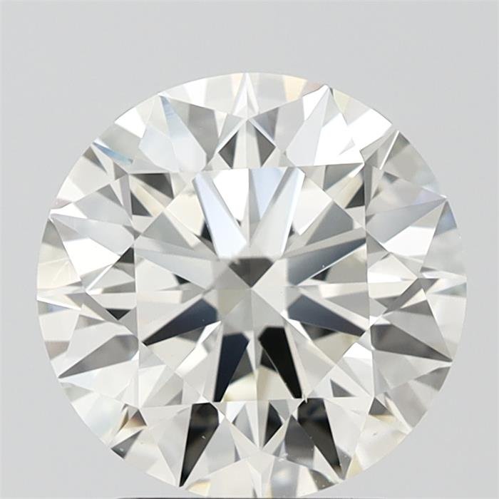 3.02ct J VS1 Rare Carat Ideal Cut Round Diamond