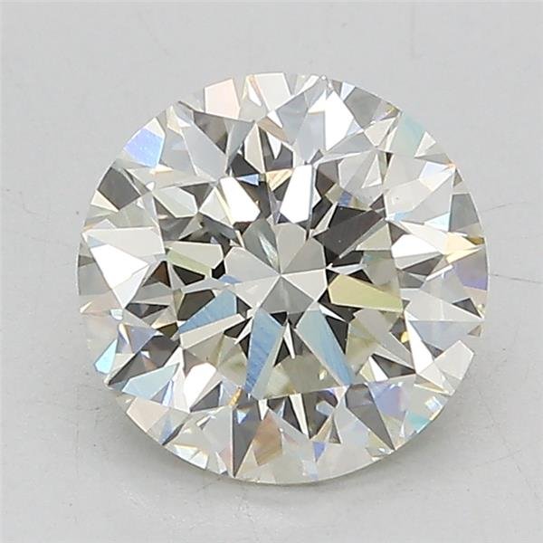 2.06ct J VS1 Excellent Cut Round Lab Grown Diamond