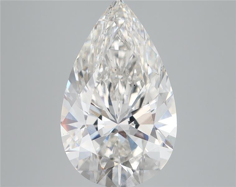 4.08 Carat Pear Lab Diamond