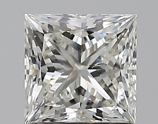 0.99ct J SI2 Rare Carat Ideal Cut Princess Diamond