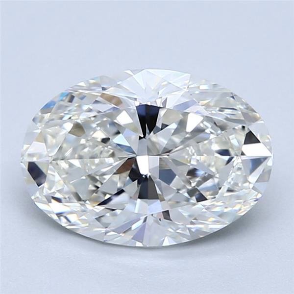 2.01ct H VS1 Rare Carat Ideal Cut Oval Diamond